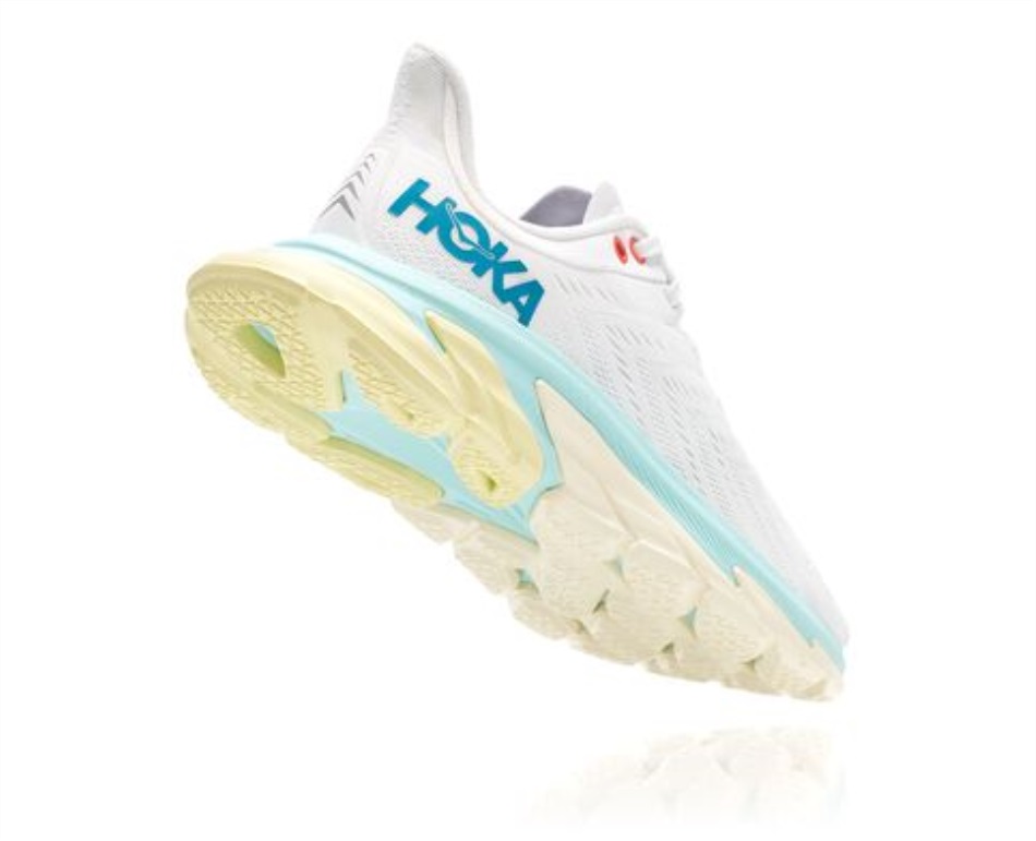 Hoka Clifton Edge Blanc De Blanc Blue Tint