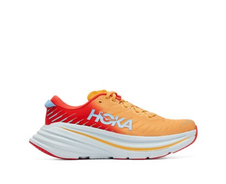Bondi X Hoka Fiesta Amber Yellow