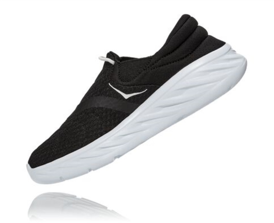 Hoka Ora Recovery Shoe 2 Black White